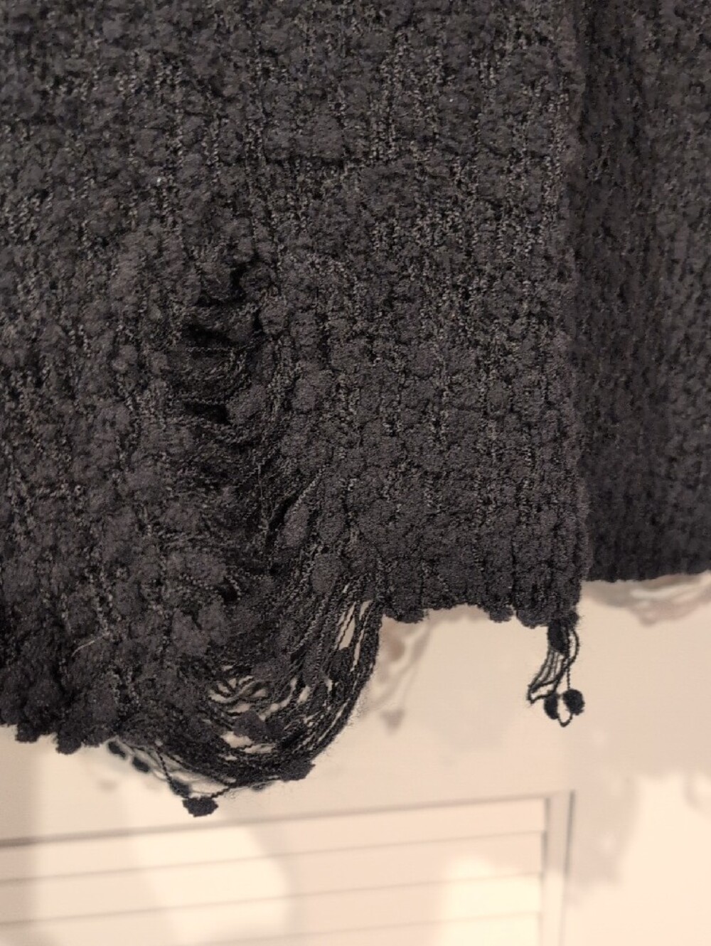 POL Heart Popcorn Knit Oversized Sweater Size S - Picture 7 of 8